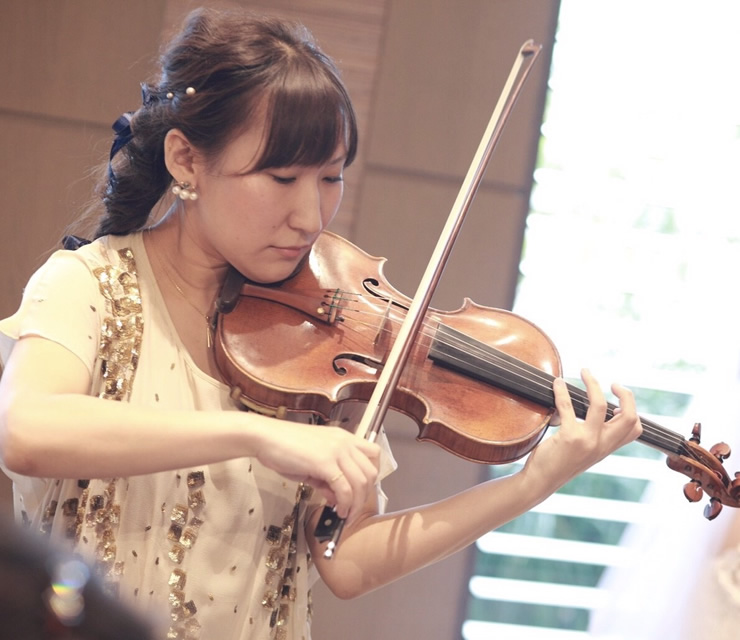 ヴァイオリニスト 水野万裕里